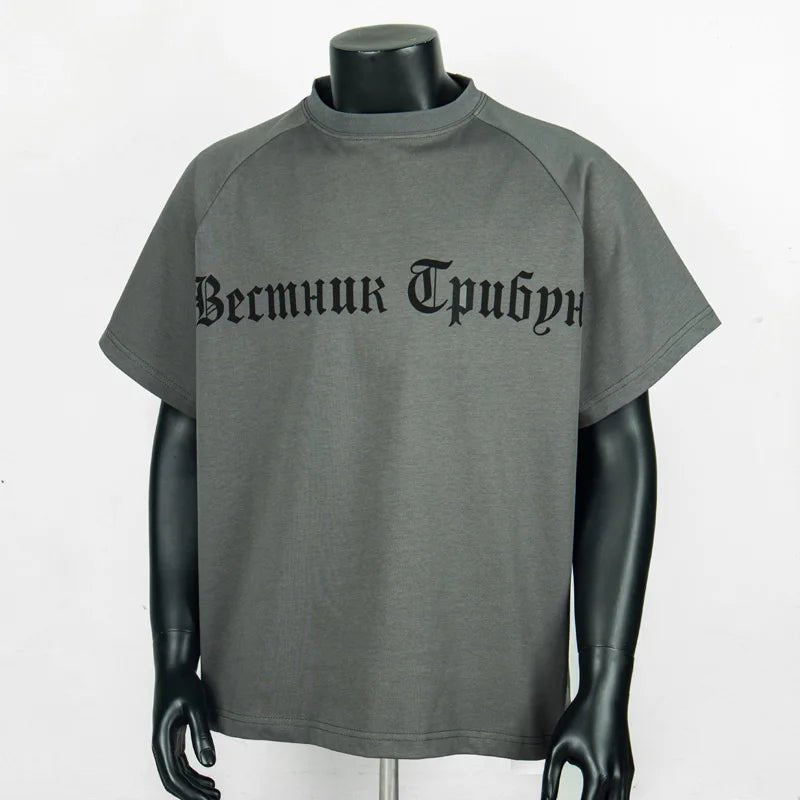 American High Street Fashion Multi - color Style Tops Men Women Couples Daily Casual Clothing Kanye West T-shirts - La Tienda Bella