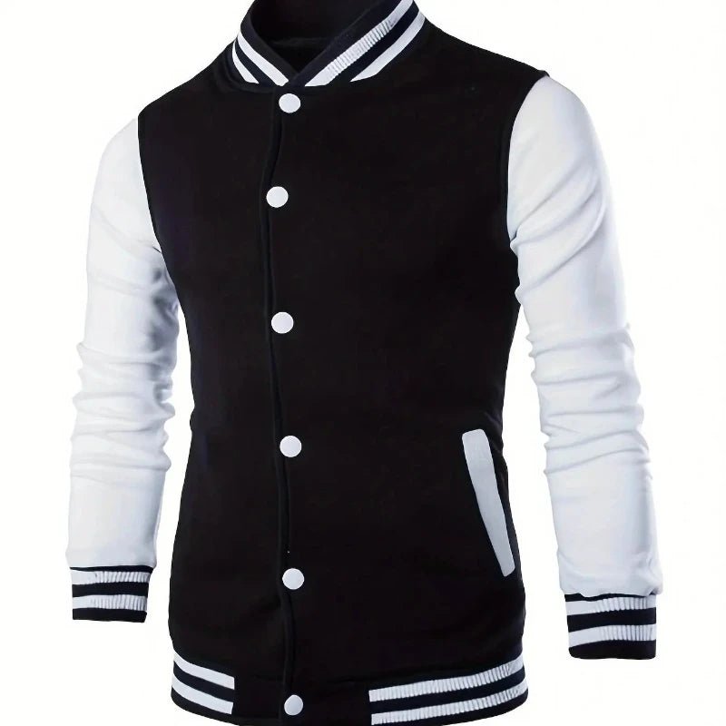 American Men's Fashion Element Jacket Casual Baseball Jersey Autumn and Winter Jogging Jacket Fashion Casual Couple Jacket - La Tienda Bella