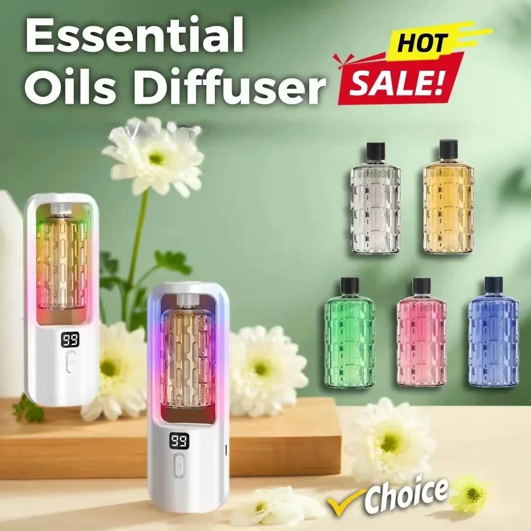 Aroma Diffuser Humidifier 5 GearFragrance Essential Oil Aromatherapy Machine Air Freshener Hotel Bedroom Toilet Deodorization - La Tienda Bella