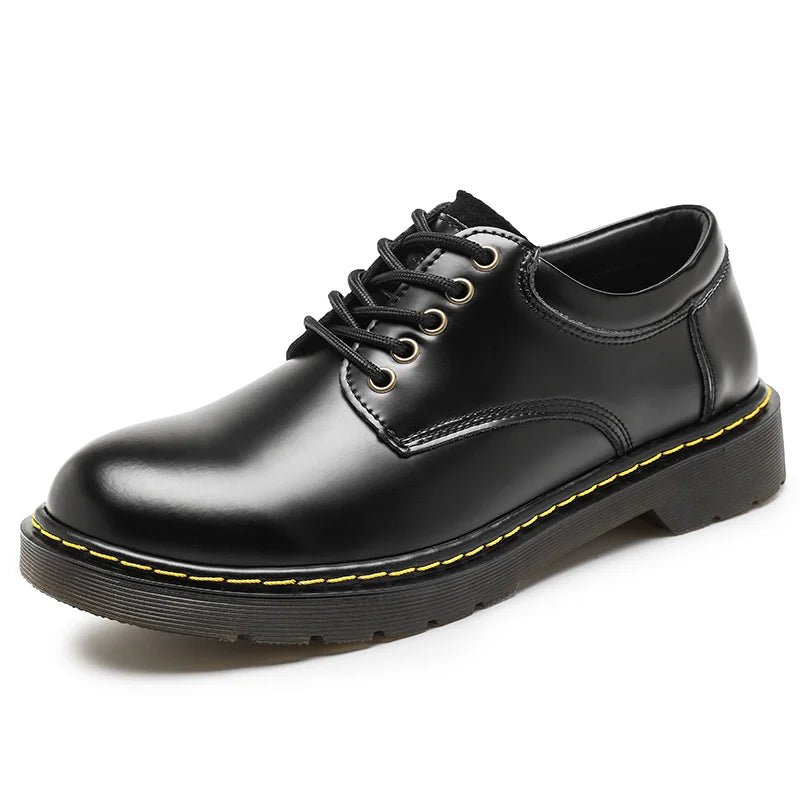 Autumn Classic Luxury Leather Shoes Men Casual Business Oxford Shoes Men Tooling Shoes Men Designer Black Formal Shoes For Men - La Tienda Bella