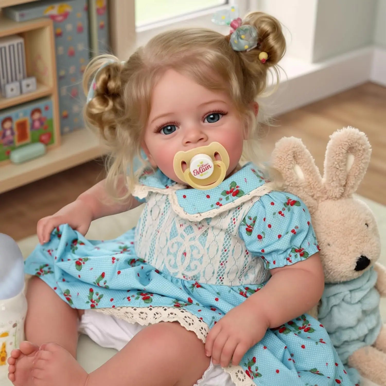 BABESIDE Lifelike Reborn Baby Dolls - 20 " Realistic-Newborn Baby Dolls Blond Girl - La Tienda Bella