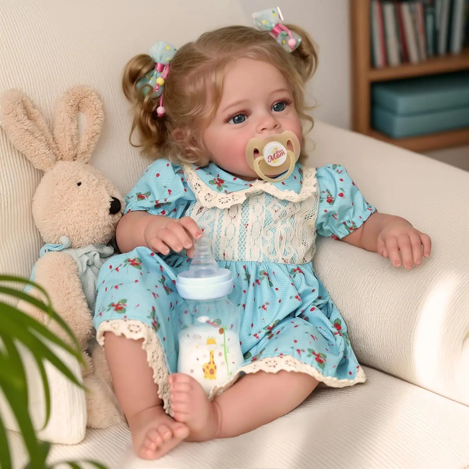 BABESIDE Lifelike Reborn Baby Dolls - 20 " Realistic-Newborn Baby Dolls Blond Girl - La Tienda Bella