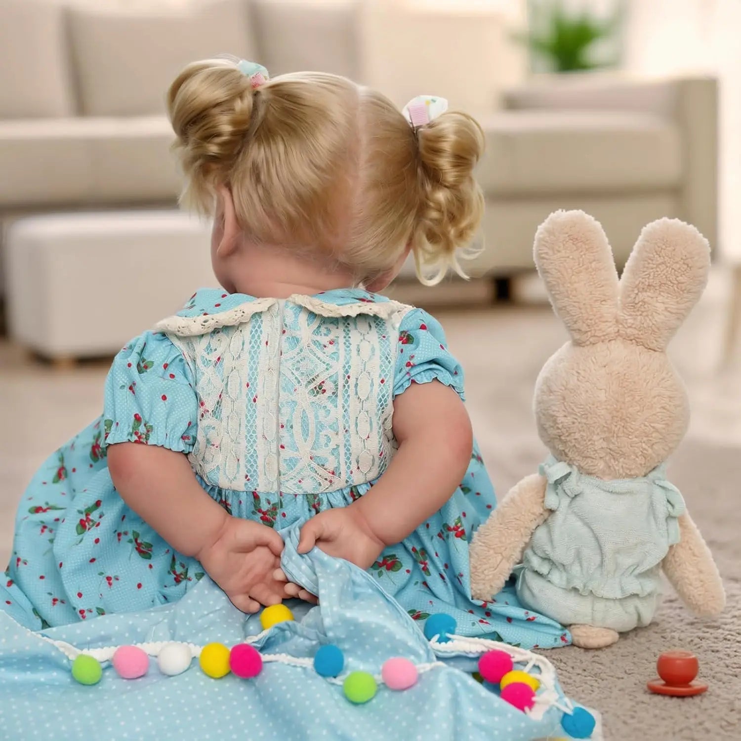 BABESIDE Lifelike Reborn Baby Dolls - 20 " Realistic-Newborn Baby Dolls Blond Girl - La Tienda Bella