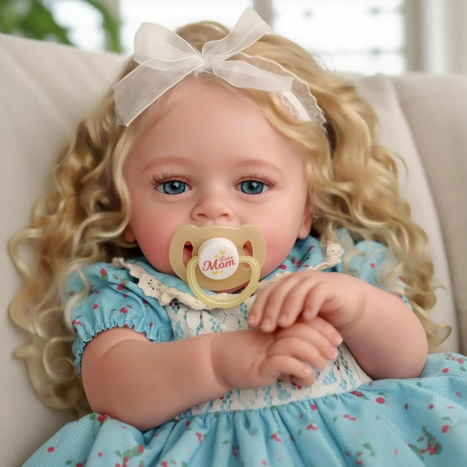 BABESIDE Lifelike Reborn Baby Dolls - 20 " Realistic-Newborn Baby Dolls Blond Girl - La Tienda Bella