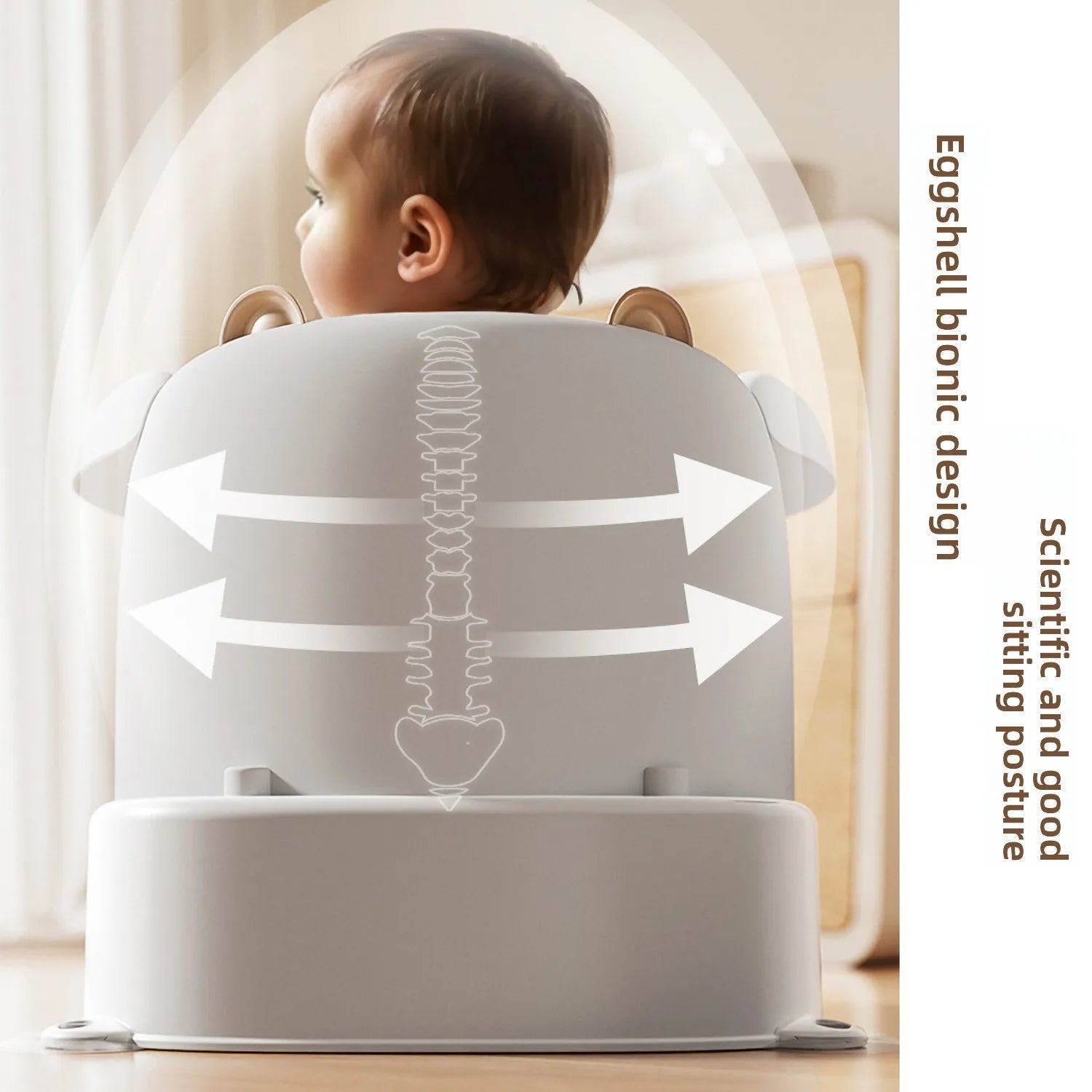 Baby bath seat baby bath seat bath stool sitting handy gadget bathtub sit bath learning seat kids - La Tienda Bella