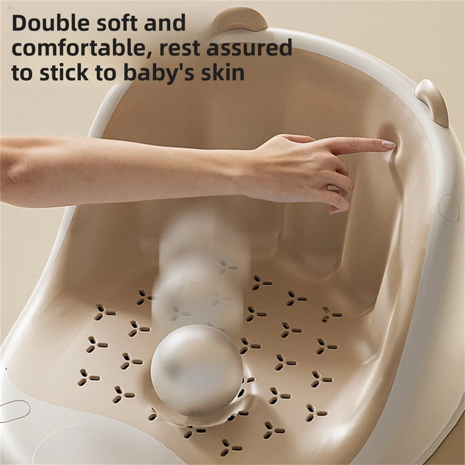 Baby bath seat baby bath seat bath stool sitting handy gadget bathtub sit bath learning seat kids - La Tienda Bella