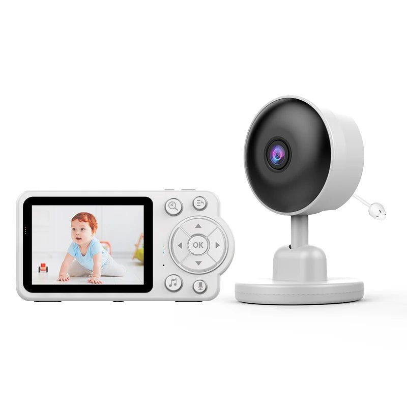 Baby Care Infrared Night Vision Breastfeeding Reminder Temperature Detection Lullaby Wireless - La Tienda Bella