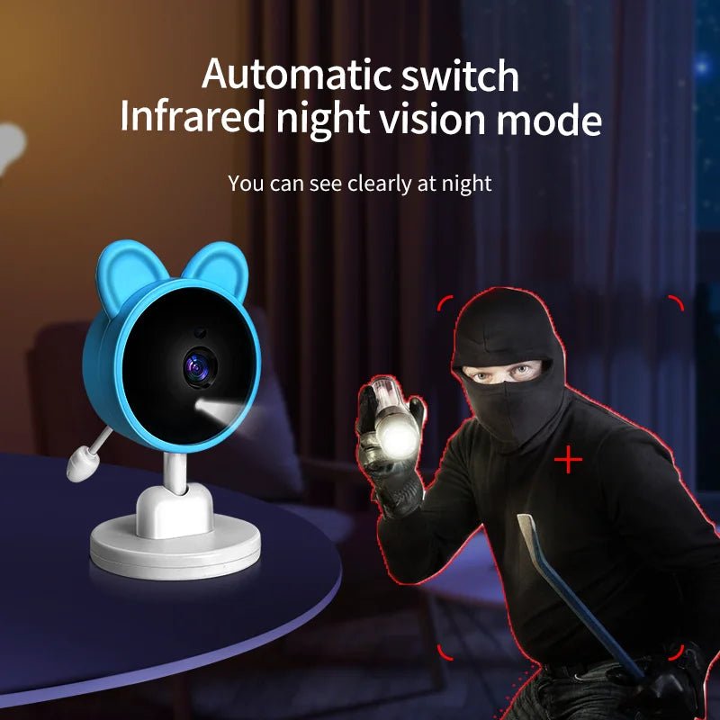 Baby Care Infrared Night Vision Breastfeeding Reminder Temperature Detection Lullaby Wireless - La Tienda Bella