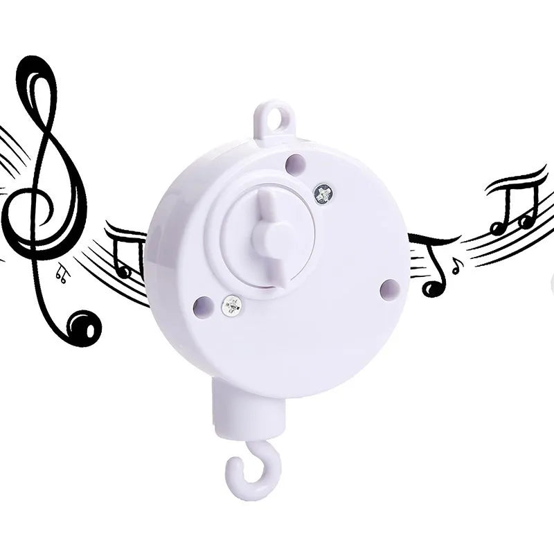 Baby Crib Mobile Rattle Toy For 0-12 Months Cartoon Felt Forest Animal Bed Bell Hanging Wooden Brack - La Tienda Bella