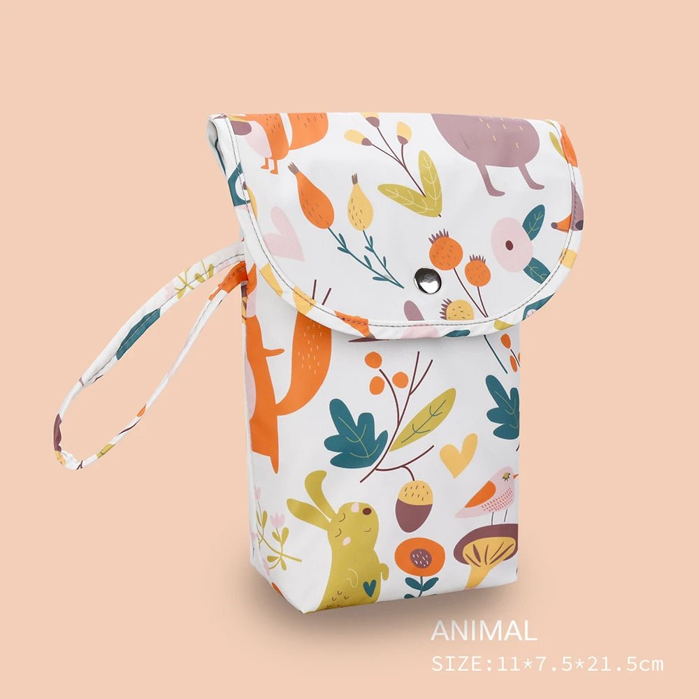 Baby Diaper Bag Organizer Reusable Waterproof Wet/Dry Cloth Bag Mummy Storage Nappy Bag For Disposable- La Tienda Bella