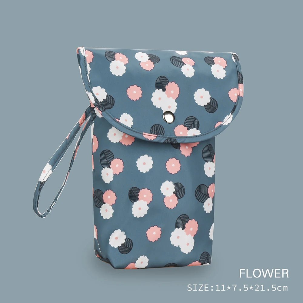 Baby Diaper Bag Organizer Reusable Waterproof Wet/Dry Cloth Bag Mummy Storage Nappy Bag For Disposable- La Tienda Bella