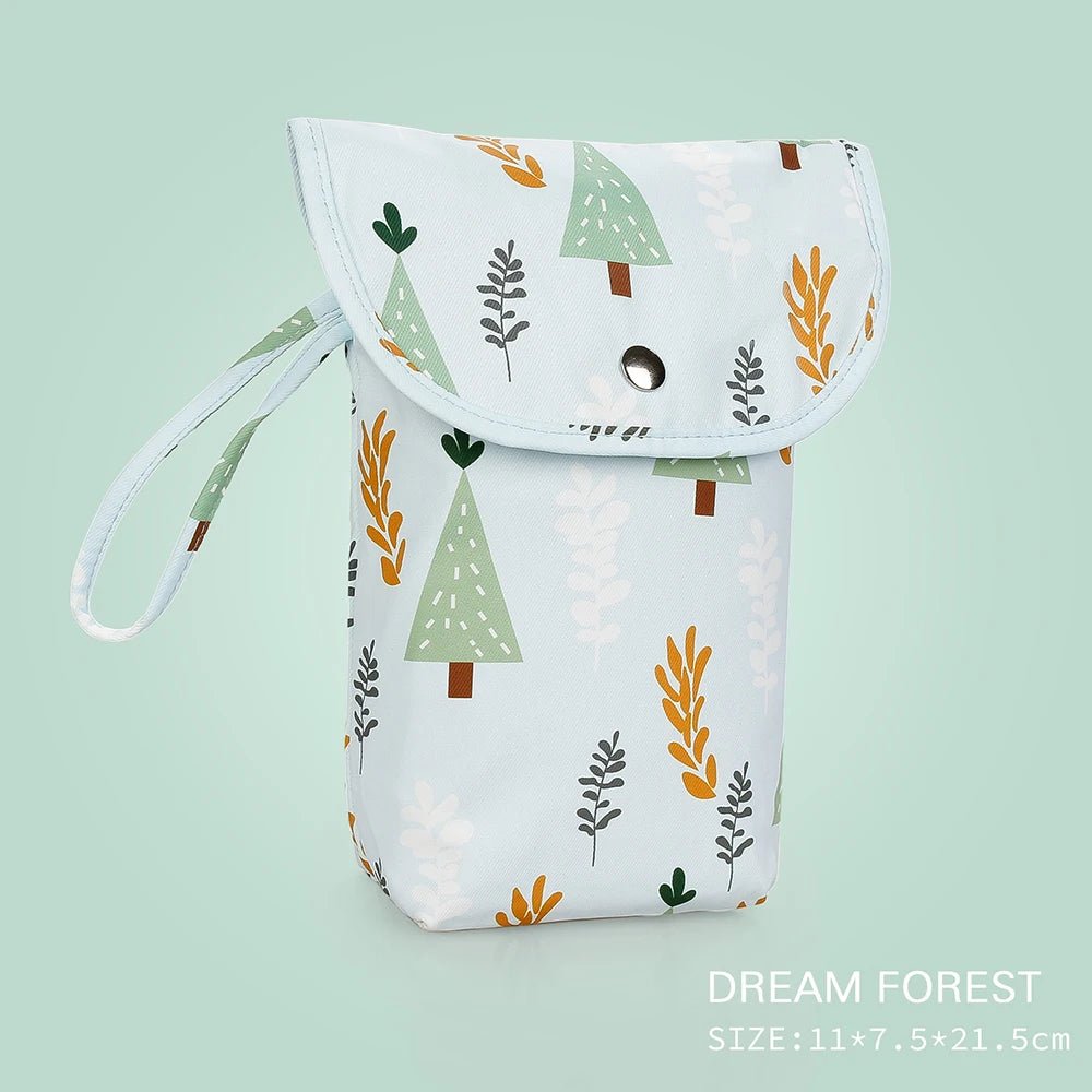 Baby Diaper Bag Organizer Reusable Waterproof Wet/Dry Cloth Bag Mummy Storage Nappy Bag For Disposable- La Tienda Bella