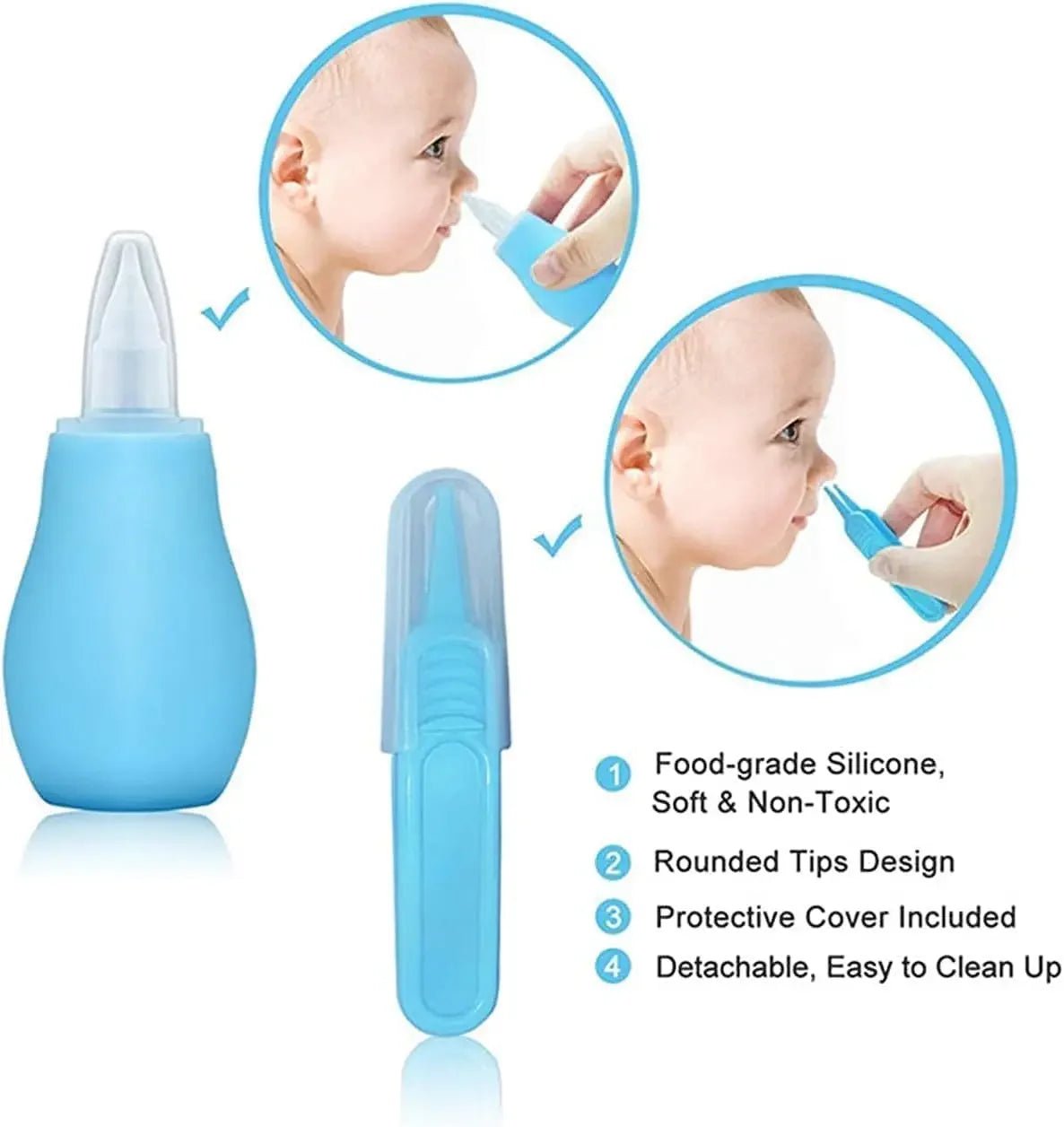 Baby Grooming Kit, Infant Safe Care Set with Hair Comb Nail Clipper Etc, Baby Essentials Kit - La Tienda Bella