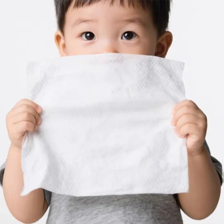 Baby Hand Face Wipes Fragrance-free Soft Thickened 100% Cotton Face Towel Make Disposable Wet Wipes - La Tienda Bella