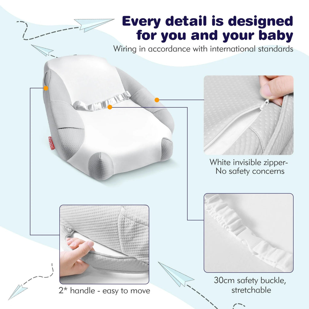Baby Lounger Baby Lounger for Newborn, Breathable Babies Essentials Gifts - La Tienda Bella