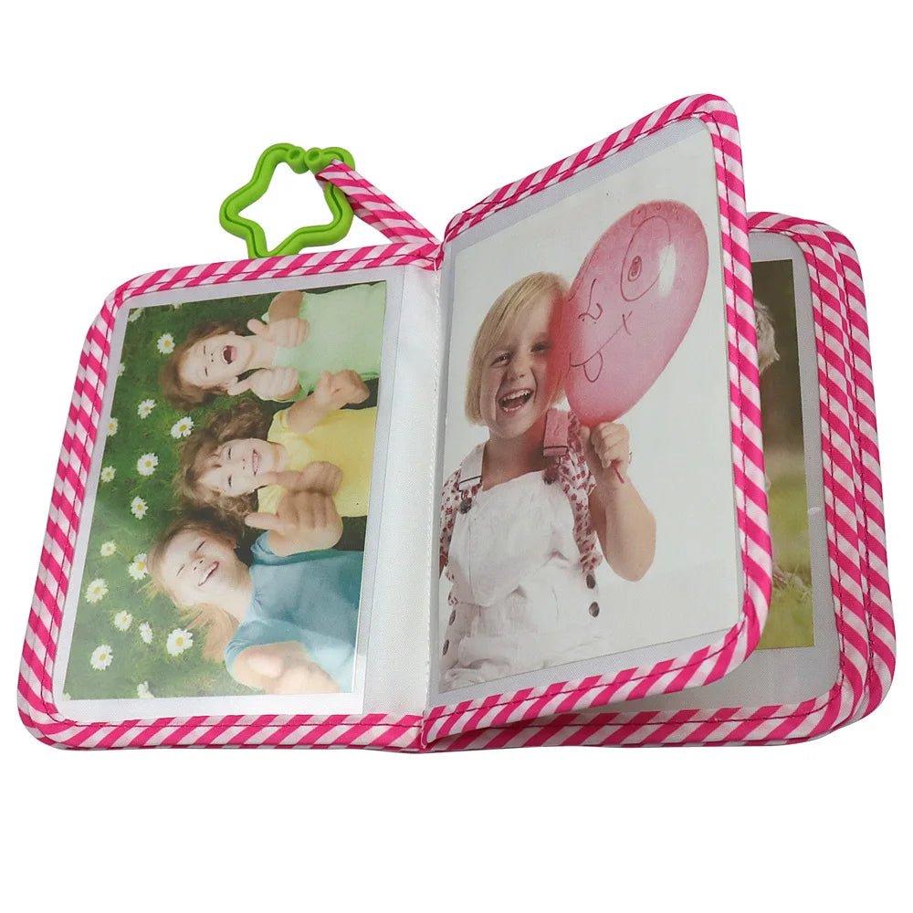 Baby Photo Album First Year Baby Photo Book Growth Babies Albums Shower Guest Diy Giraffe Photography - La Tienda Bella