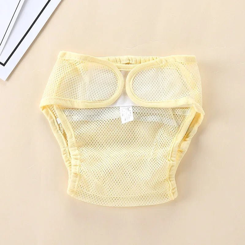 Baby Reusable Diaper Pants Cloth Panties Children Kid Training Pants Adjustable Washable Breathable - La Tienda Bella