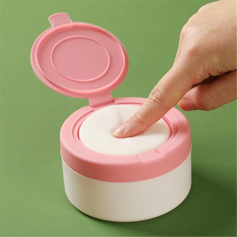 Baby Skin Care Powder Puff Box Baby Powder Puff Box Safe Infant Powder Puff Box Ensures Comfort - La Tienda Bella
