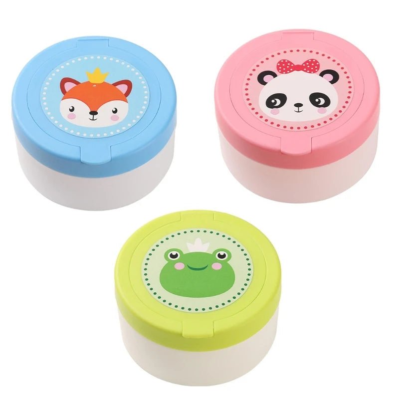 Baby Skin Care Powder Puff Box Baby Powder Puff Box Safe Infant Powder Puff Box Ensures Comfort - La Tienda Bella