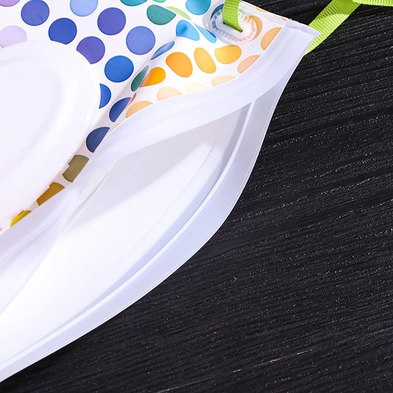 Baby Wet Wipe Pouch Portable Wipes Holder Case Flip Cover Snap-Strap Reusable Refillable - La Tienda Bella