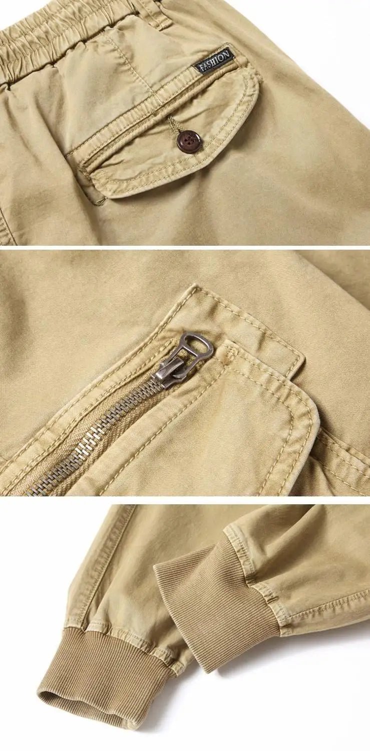 Cargo Pants Men Military Tactical Pants Men Washed Overalls Men Beam Pants Male Streetwear Casual Cargo Pants for Men Trousers - La Tienda Bella