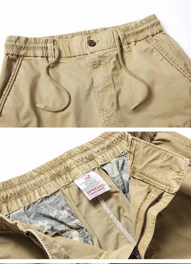 Cargo Pants Men Military Tactical Pants Men Washed Overalls Men Beam Pants Male Streetwear Casual Cargo Pants for Men Trousers - La Tienda Bella