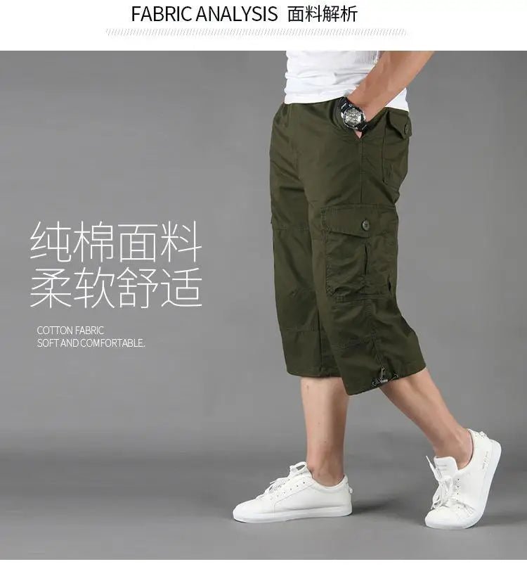 Cargo Shorts Men Camouflage Summer Hot Sale Cotton Casual Men Short Pants Men Clothing Comfortable Camo Men Cargo Shorts - La Tienda Bella