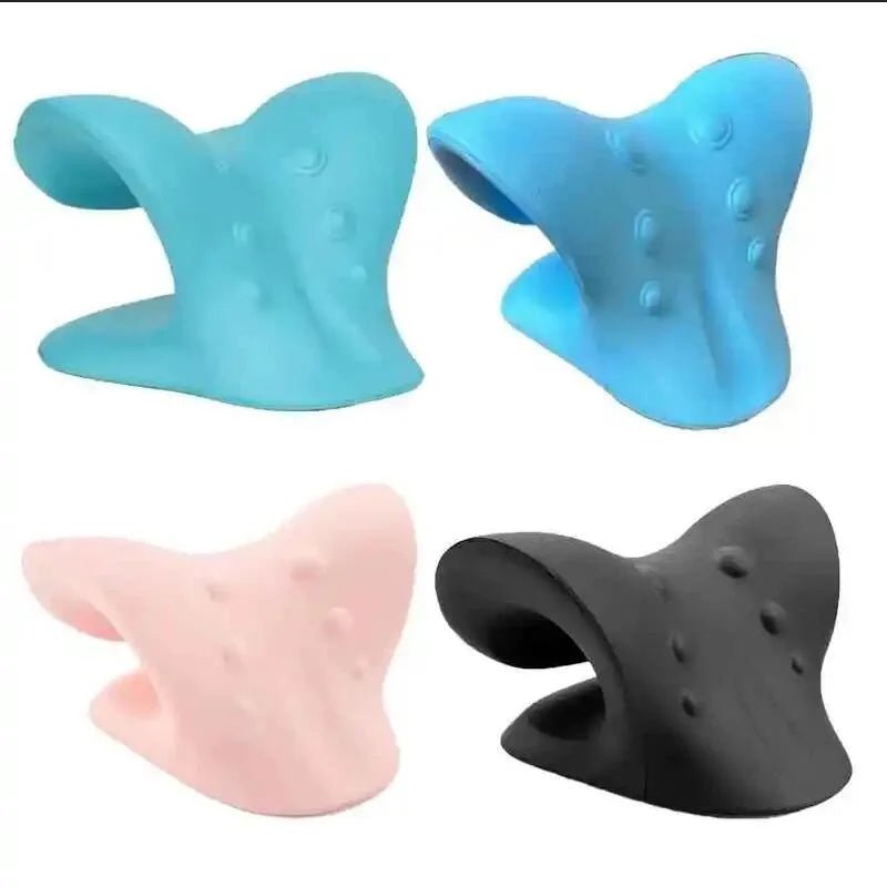 Cervical Spine Massage Pillow U Shaped Pillow Gravity Shiatsu Cervical Massage Pillow Neck and Shoulder Repair Neck Relaxation - La Tienda Bella