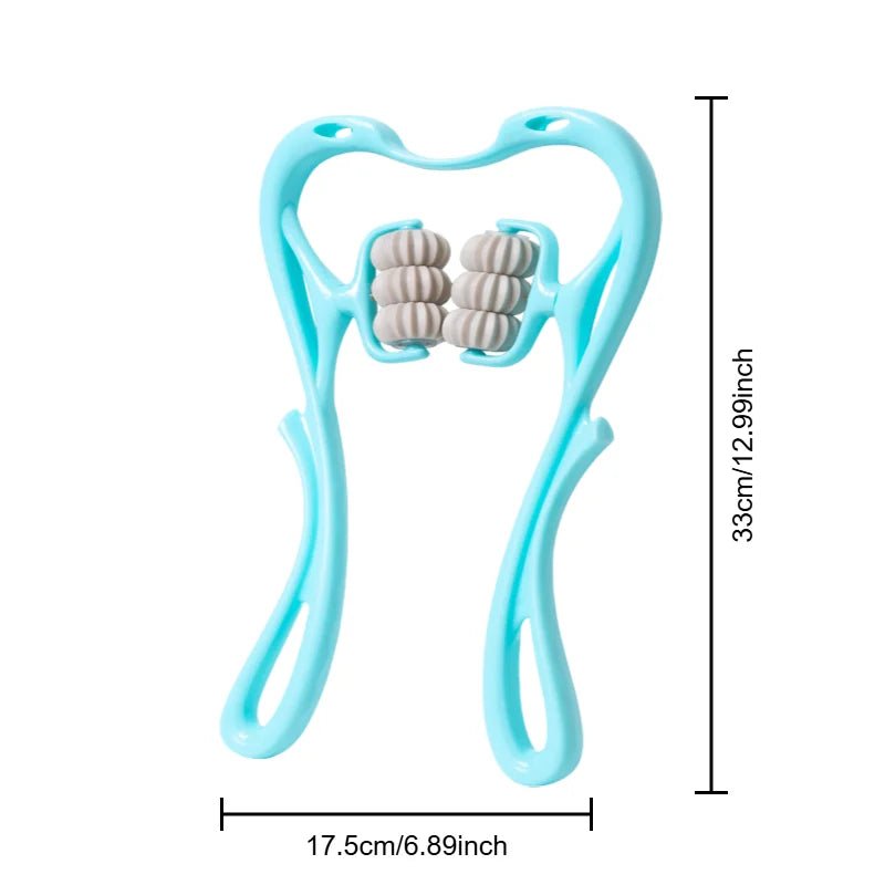 Cervical Vertebra Shoulder And Neck Massage Home Manual Massager Hand - Held Clamping Device Kneading Relaxation Artifact - La Tienda Bella