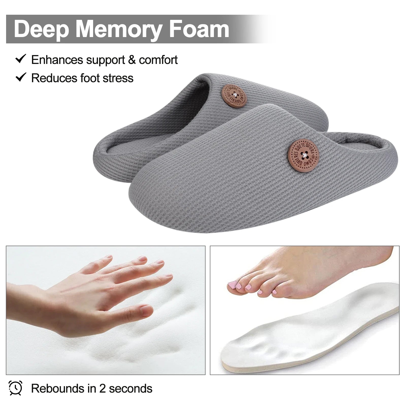 Classic Men Slippers Indoor Men Slippers Fashion Men House Slippers Outdoor Antiskid Soft Men Flat Slippers Winter Bedroom Shoes - La Tienda Bella