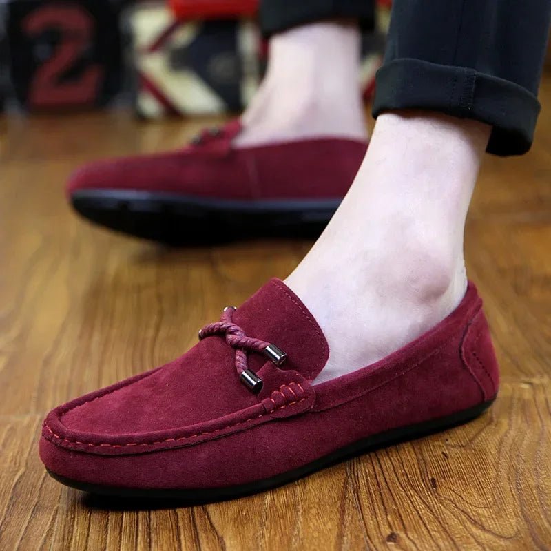 Customizable Men Casual Shoes Fashion Men Shoes Genuine Leather Men Loafers MNX001110 - La Tienda Bella