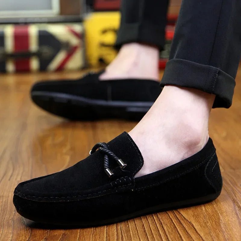 Customizable Men Casual Shoes Fashion Men Shoes Genuine Leather Men Loafers MNX001110 - La Tienda Bella