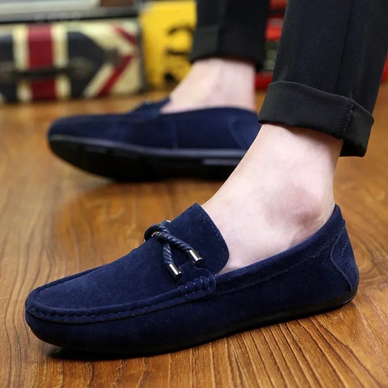 Customizable Men Casual Shoes Fashion Men Shoes Genuine Leather Men Loafers MNX001110 - La Tienda Bella