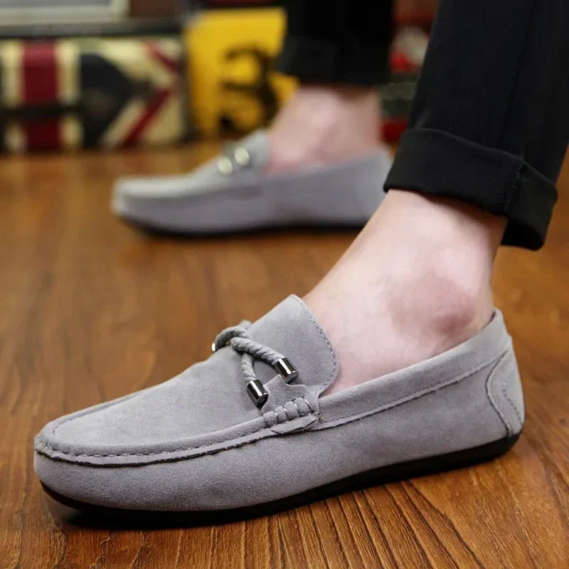 Customizable Men Casual Shoes Fashion Men Shoes Genuine Leather Men Loafers MNX001110 - La Tienda Bella