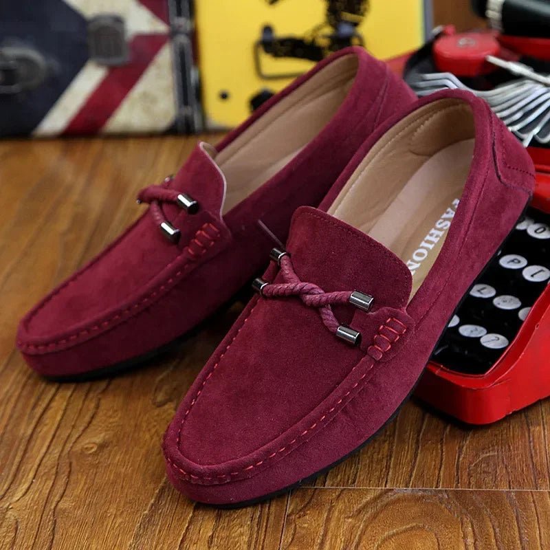 Customizable Men Casual Shoes Fashion Men Shoes Genuine Leather Men Loafers MNX001110 - La Tienda Bella