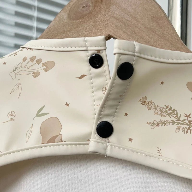 Cute Baby Bibs Toddler Baberos Bavoir Waterproof Long Sleeve Apron Cartoon Animals Children - La Tienda Bella