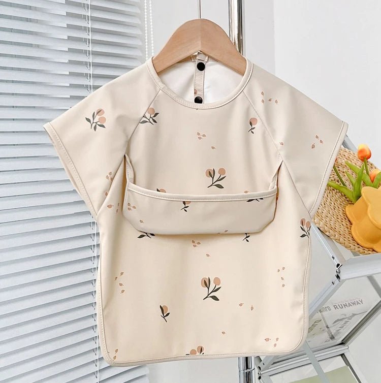 Cute Baby Bibs Toddler Baberos Bavoir Waterproof Long Sleeve Apron Cartoon Animals Children - La Tienda Bella