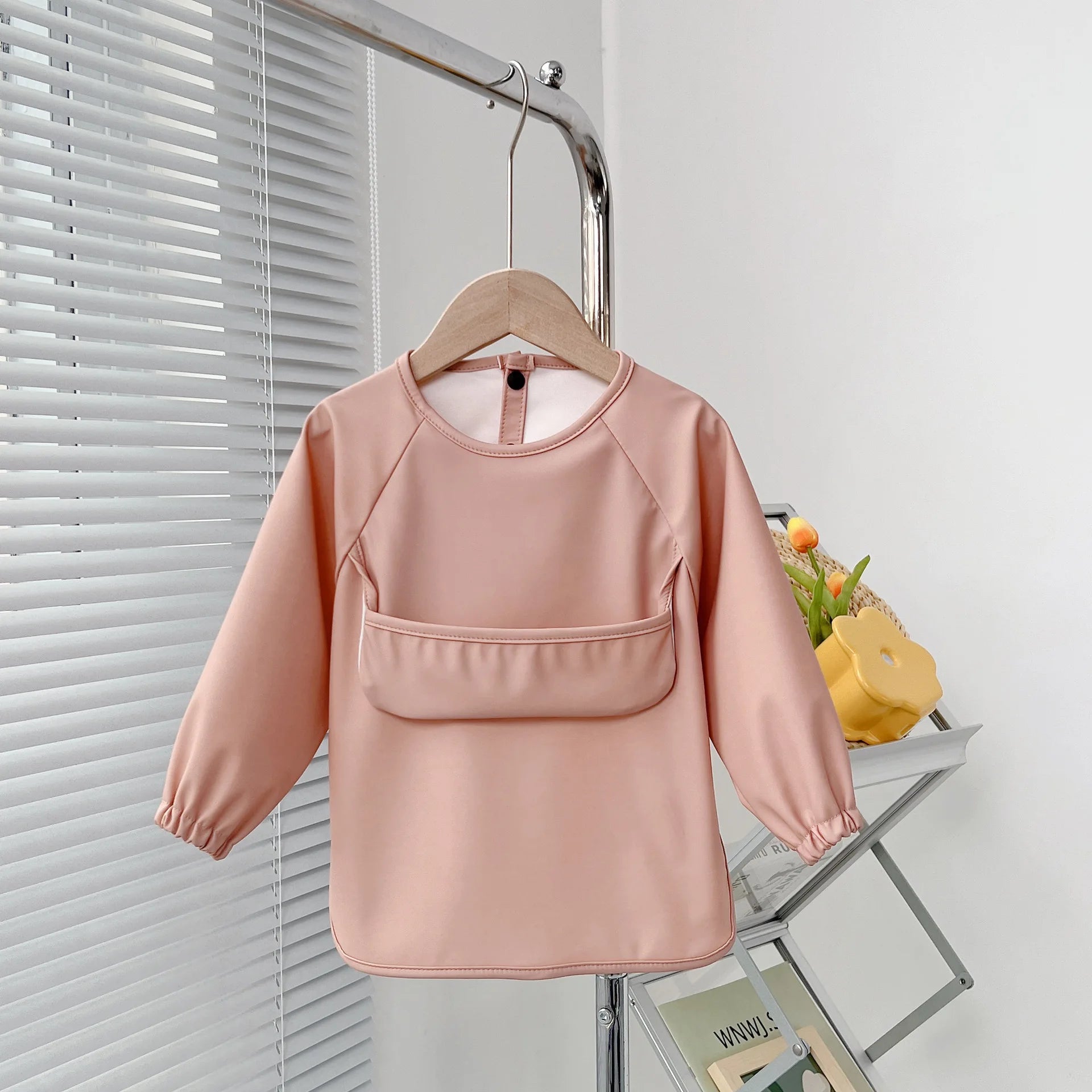 Cute Baby Bibs Toddler Baberos Bavoir Waterproof Long Sleeve Apron Cartoon Animals Children - La Tienda Bella