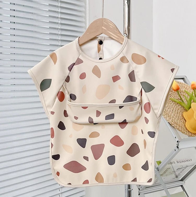 Cute Baby Bibs Toddler Baberos Bavoir Waterproof Long Sleeve Apron Cartoon Animals Children - La Tienda Bella