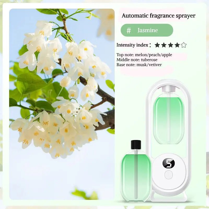 Digital Aromatherapy Diffuser with Mood Light 1000mAh Auto Spray 5 Modes Timer Humidifier for Sleep Essential Oil Diffuser 50ml - La Tienda Bella