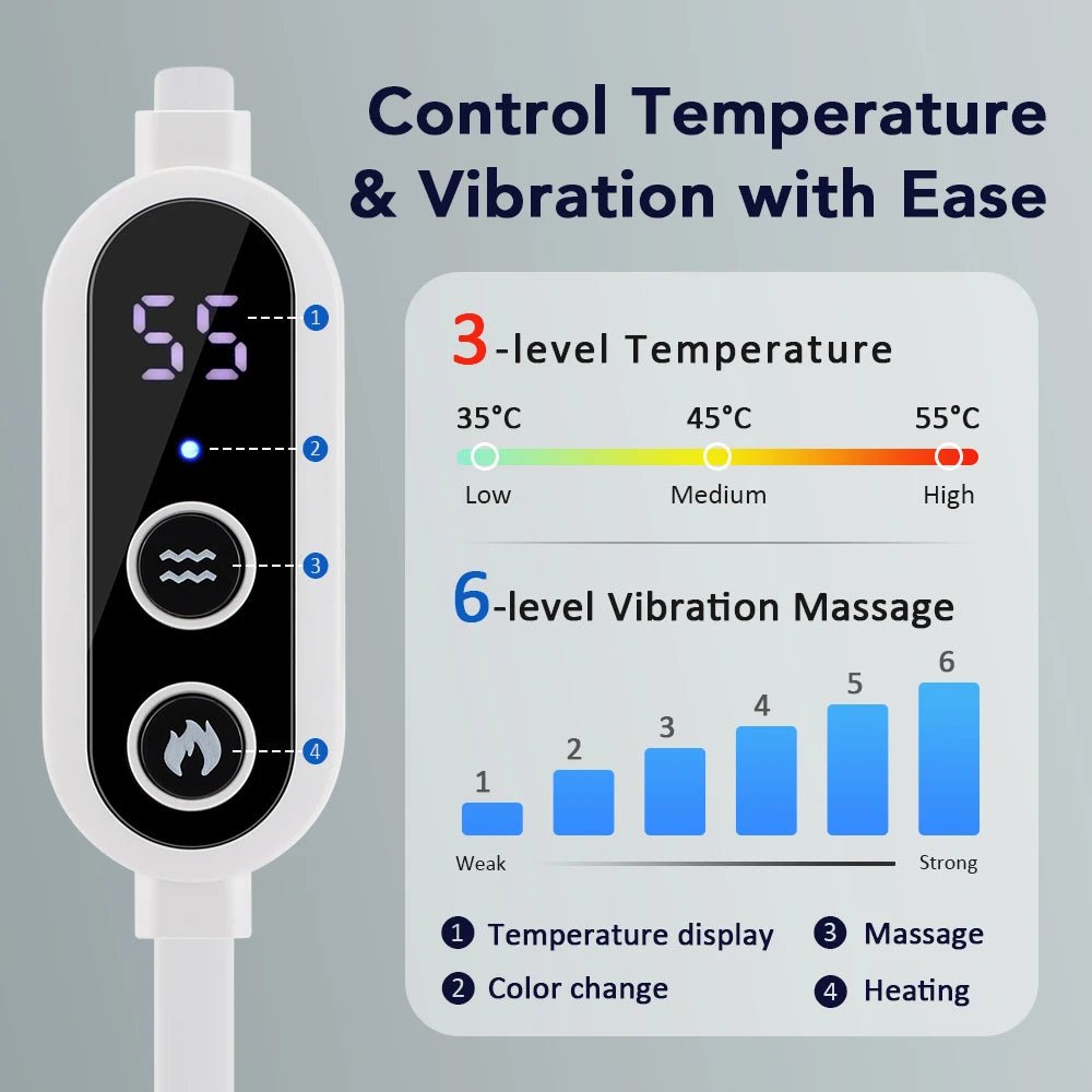 Electric Heated Eye Mask Constant Temperature Hot Compress 3D Steam Eye Mask Sleep Shading Smart Timing Eye Fatigue Relief - La Tienda Bella