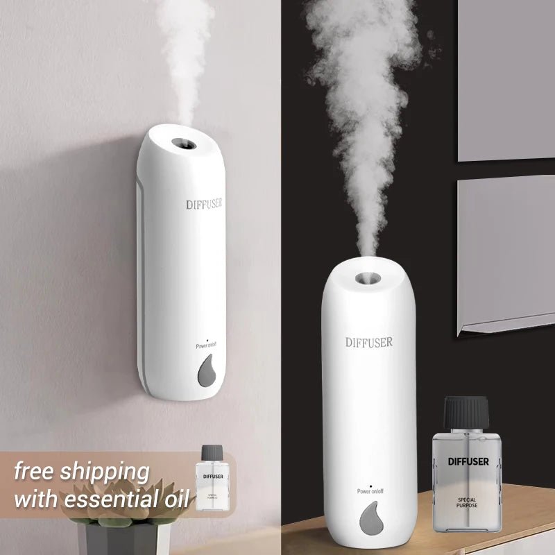 Essential Oil Diffuser for Home Flavoring Fragrance Diffuser 3 Modes Wall Mounted Desktop Room Fragrance Air Freshener Purifiers - La Tienda Bella
