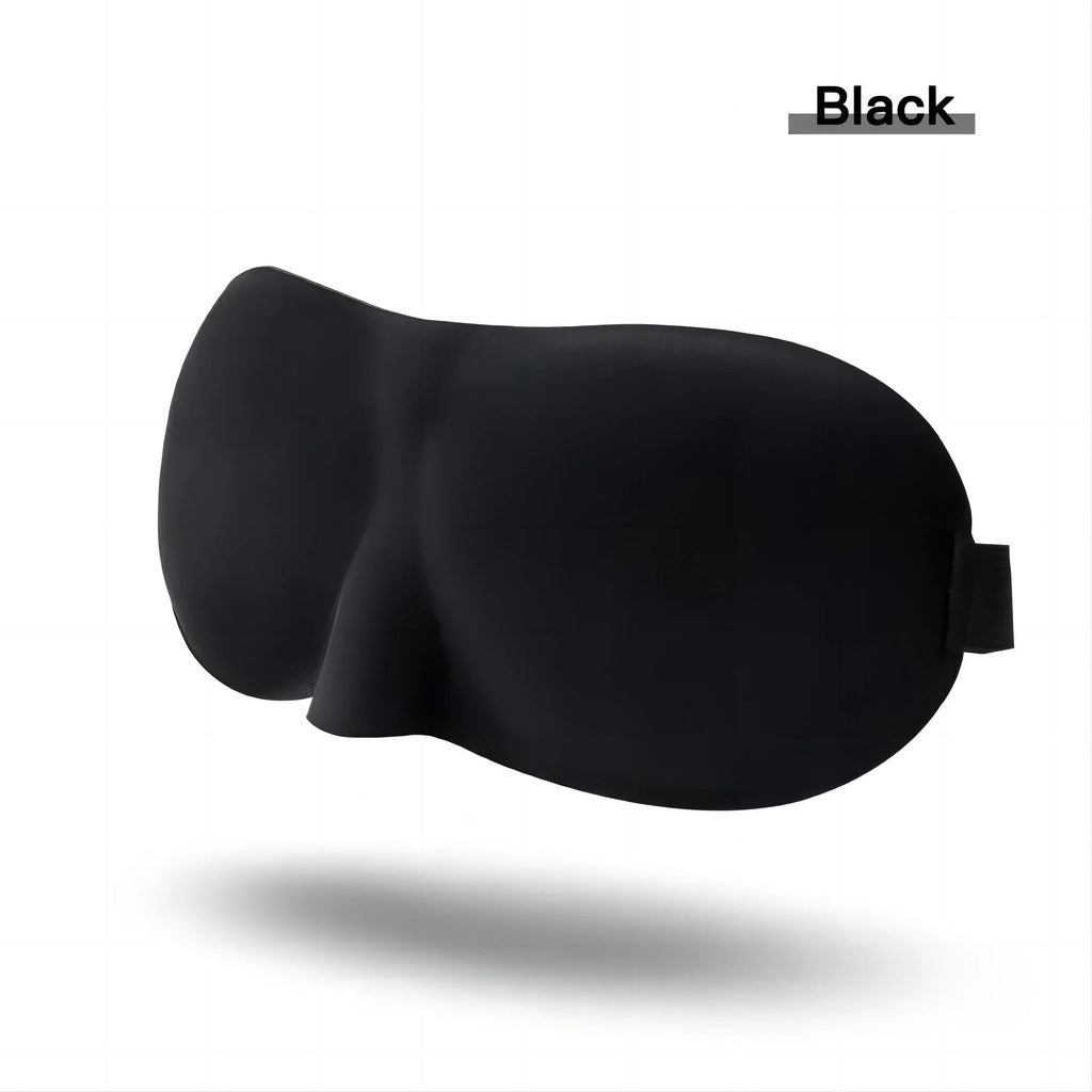 Eye Mask for Sleeping 3D Contoured Cup Blindfold Concave Molded Night Sleep Face Masks Block Out Light with Women Men Eyepatch - La Tienda Bella