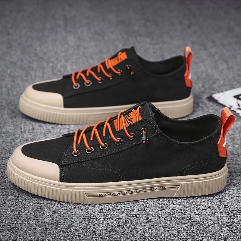 Fashion New Men Vulcanize Shoes Men Comfort Sneakers Men Canvas Casual Sheoes Sneakers Male Footwear - La Tienda Bella