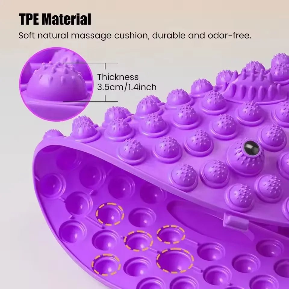 Fingerpressure Board Foot Massage Pad Health Walk Pressure Board Foot Massage Pad Foot Yoga Acupressure Mat Training Accessories - La Tienda Bella