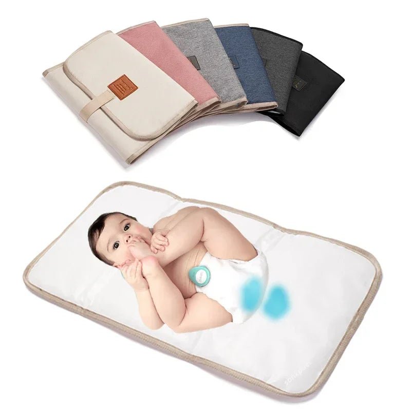 Portable Waterproof Foldable Baby Changing Pad - Durable Oxford Diaper Sheet & Table - La Tienda Bella