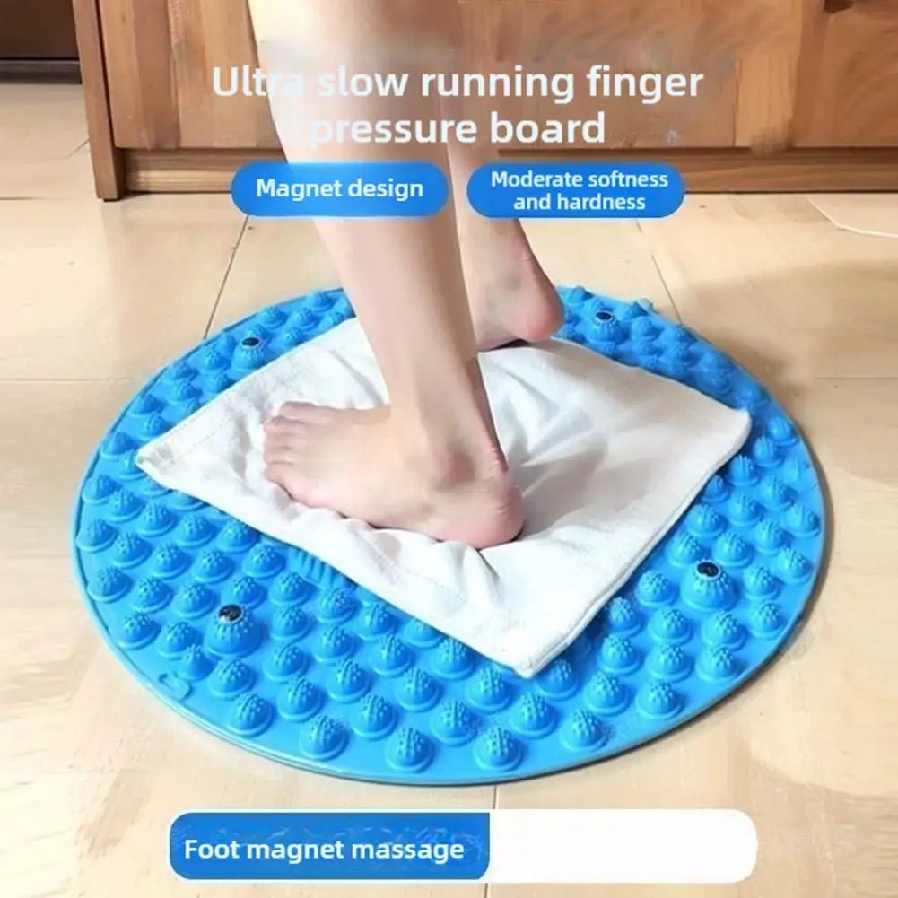 Foot Yoga Massage Acupressure Board Mat Muscle Relaxation Round Exercise Mat Fitness Foot Training Massage Acupressure Mat - La Tienda Bella
