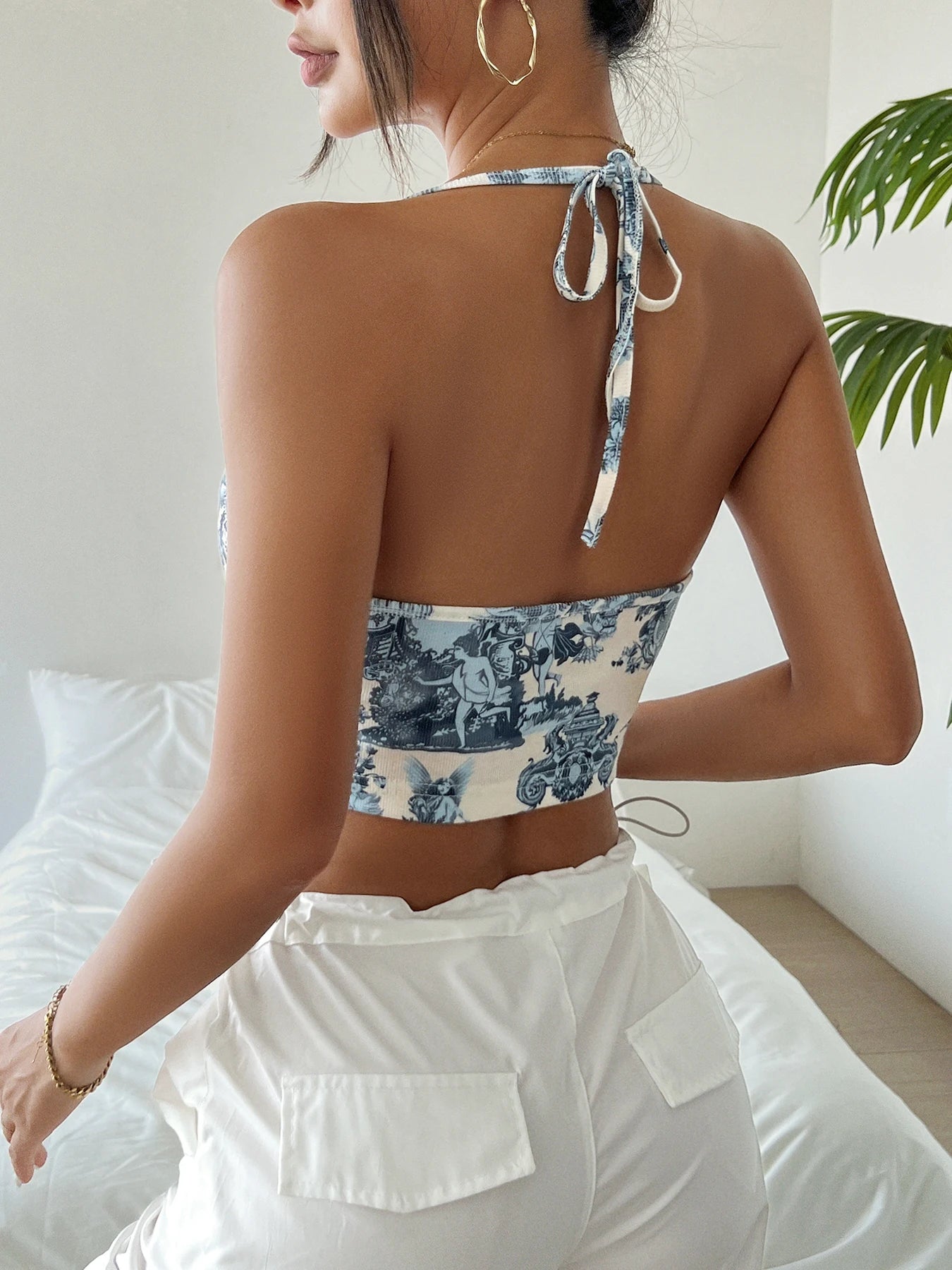 Hot Sale!Women Summer Camisole Crop Tops Sleeveless Slim Sling T-shirt Black White Bottoming Tanks- La Tienda Bella