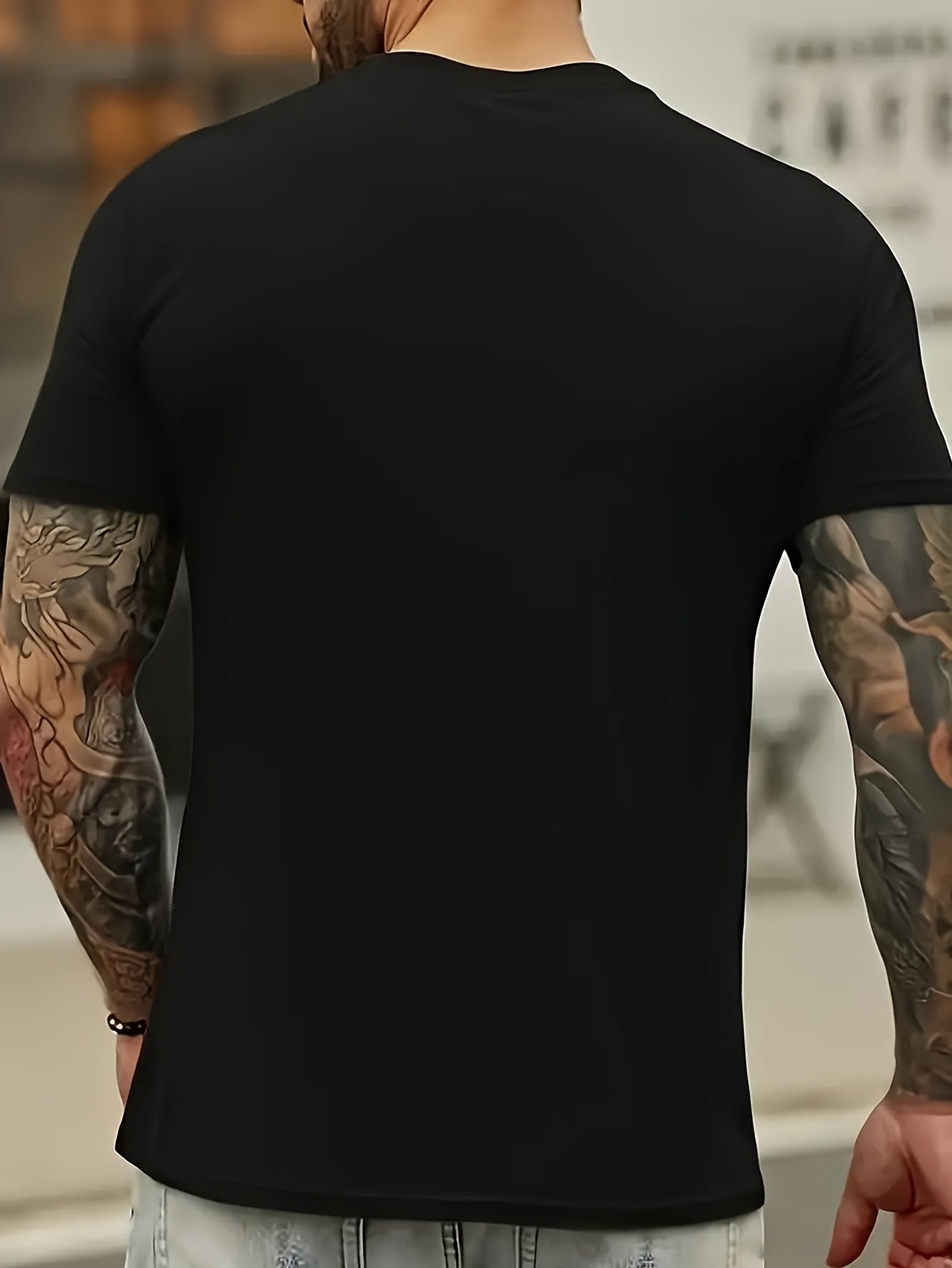 Italia Chic Short - Sleeve Tee - Stylish Casual Design, Ultra - Comfortable Fabric, Classic Round Neck, Regular Fit, Versatile Fashion for Men - Perfect for Spring and Summer Everyday Wear - La Tienda Bella