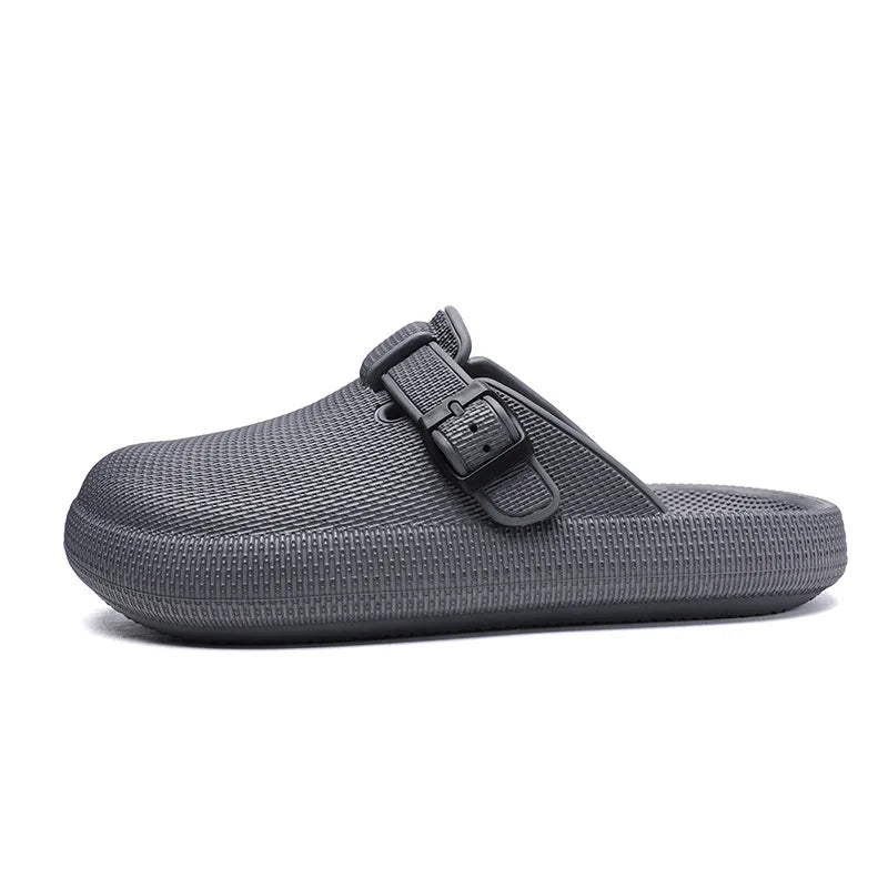 Kidmi Fashion Men Clogs Slippers Men Garden Shoes Summer Nonslip Beach Slippers Men EVA Flat Sandals Casual Waterproof Men Shoes - La Tienda Bella